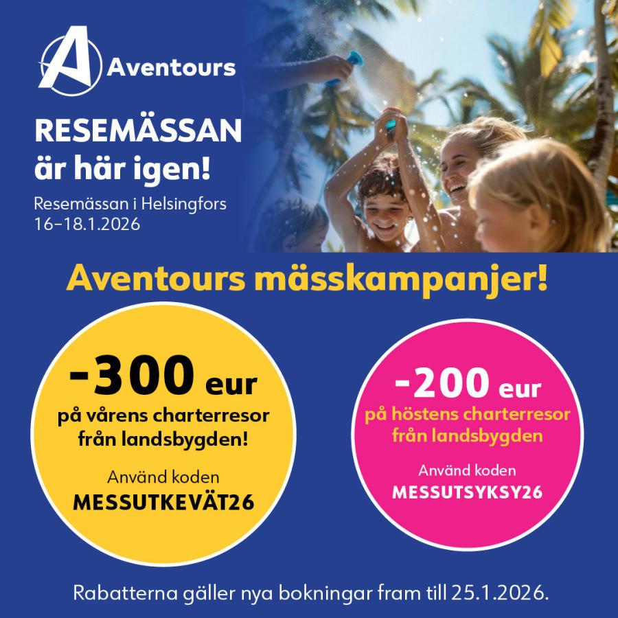 Resemässans erbjudande 2026