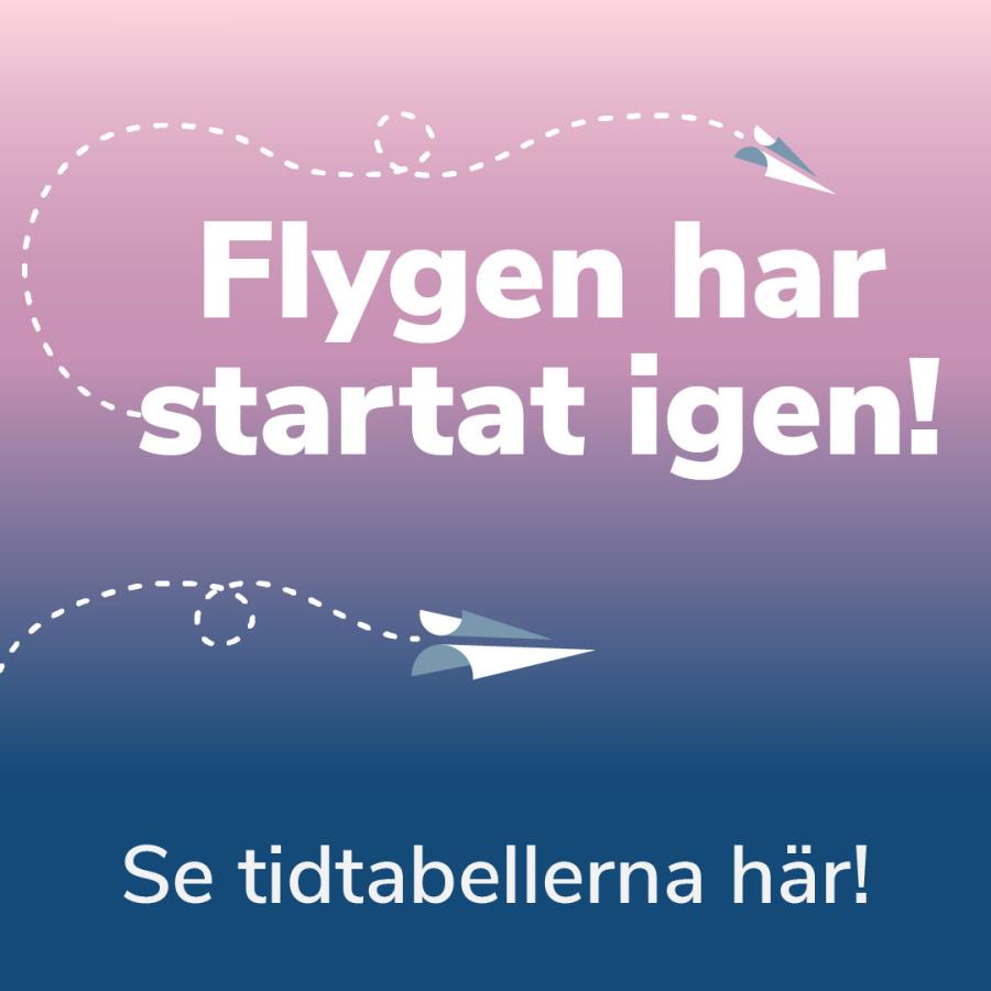 Flygstart hösten 2025