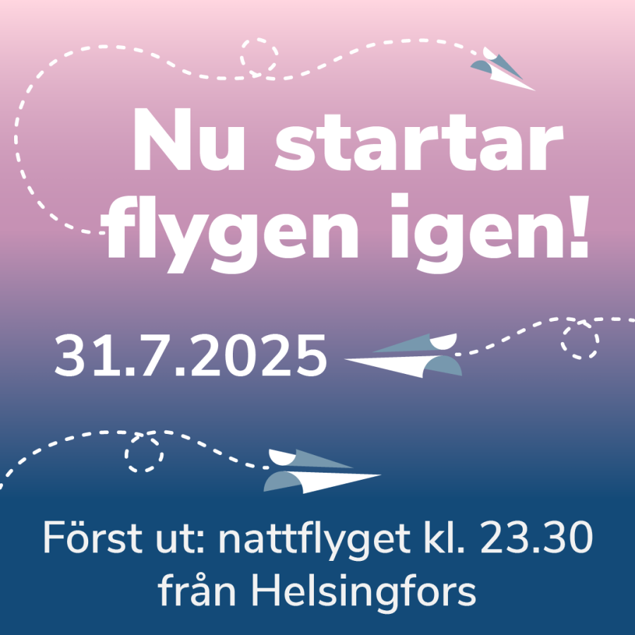 Flygstart hösten 2025