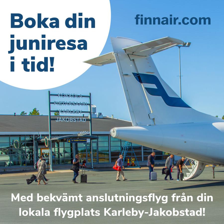 Finnair kampanj maj 2025